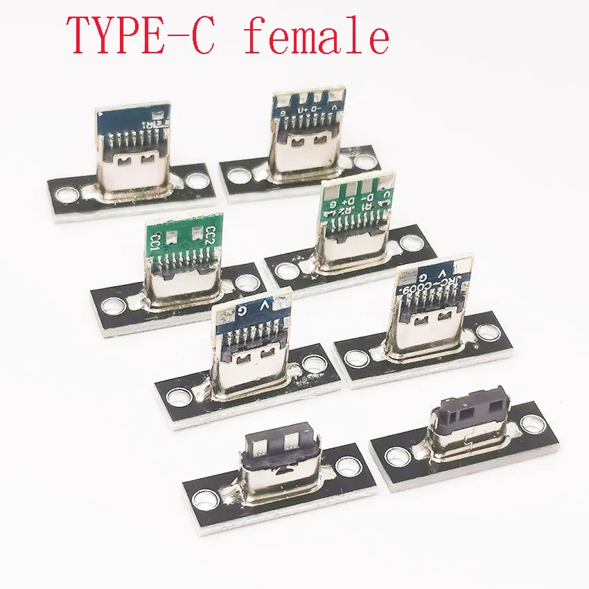 나사 고정 판이 있는 USB 3.1 C타입 소켓 Best