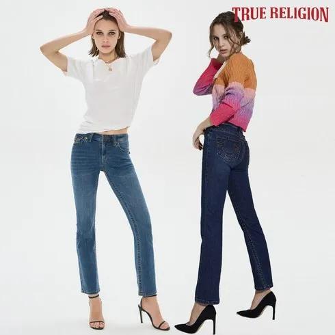 연예인들도 추천하는 트루릴리전 TRUERELIGION 여성 시그니처 Heila 이스코 데님 2종  리뷰