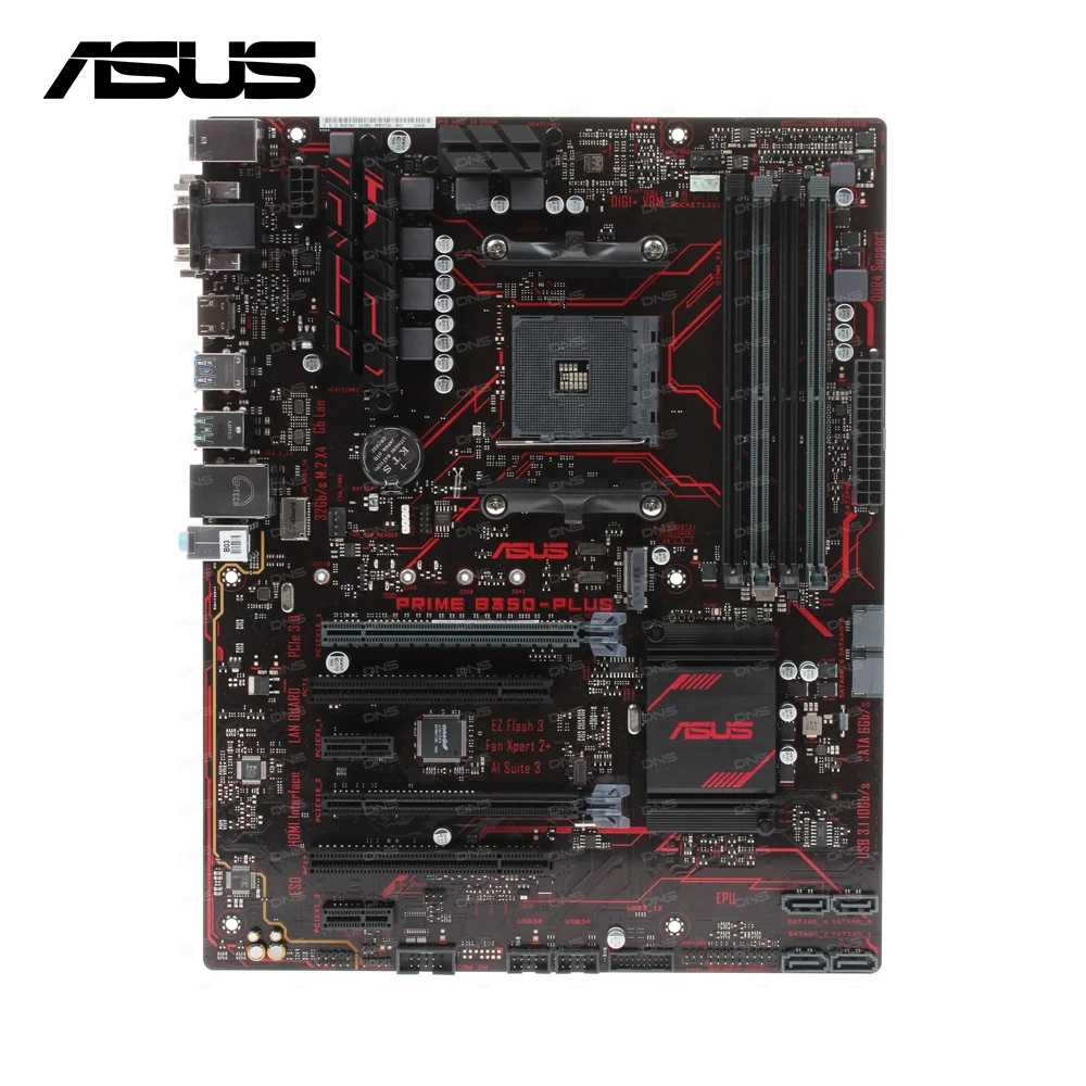 Asus Prime B350-Plus ATX DDR4 AMD B350 중고 마더보드 AM4 소켓 비교