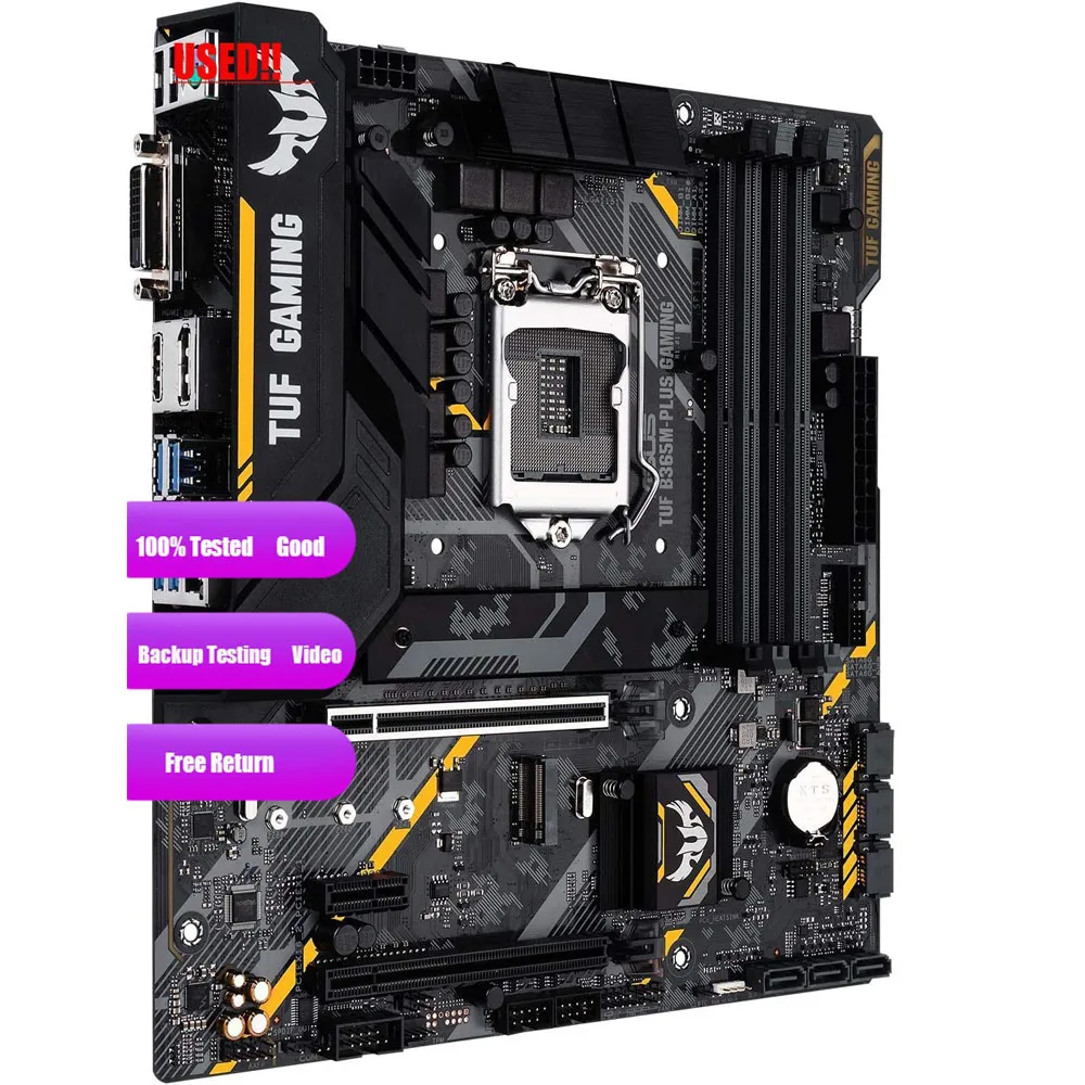 Asus TUF B365M-PLUS 게임용 마더보드 내돈내산 리뷰