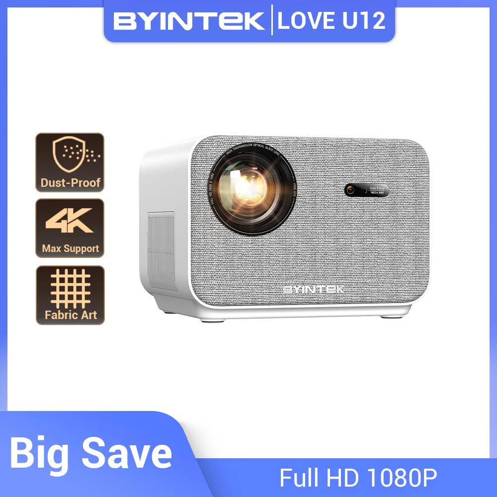 BYINTEK LOVE U12 풀 HD 1080P 프로젝터 비교