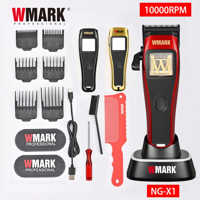 NG-X1 WMARK 남성용 전문 헤어 클리퍼 후기